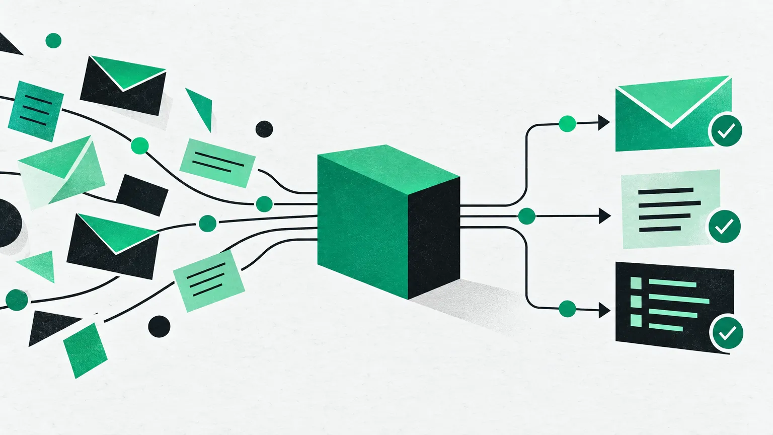 Illustration éditoriale : Agence de Communication IA