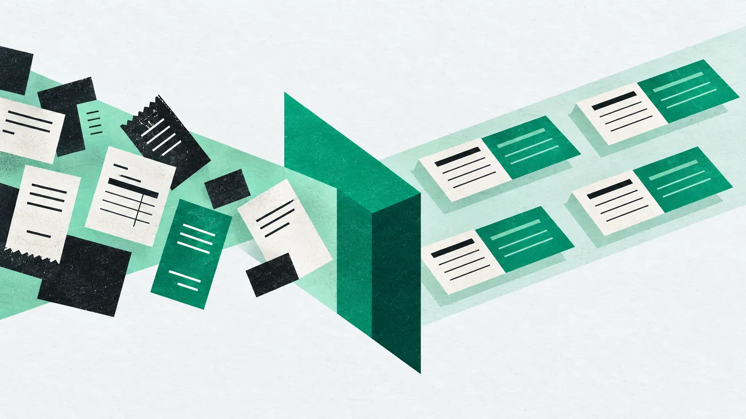 Illustration éditoriale : IA pour la comptabilité