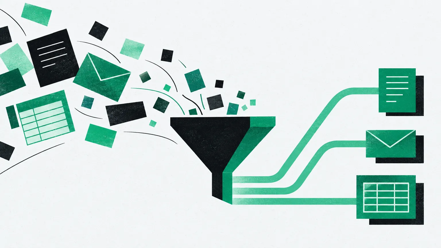Illustration éditoriale : Gains de Productivité par l'IA