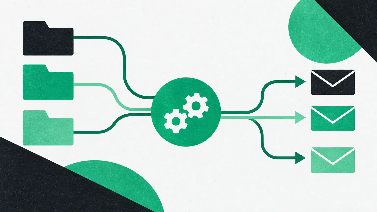 Illustration éditoriale : Automatisation CRM